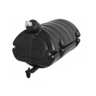 Wassertank 30 Liter aus Kunststoff, schwarz mit Seifenspender BxHxT: 350x360x455