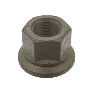 Radmutter mit Druckteller passend für Sauer Achsen, Renault (RVI), EVOBUS, Neoplan, MAN, Trailor, Universal, Volvo, Mercedes Benz, DAF, Scania, Fruehauf (Crane), IVECO