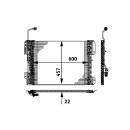 Kondensator Klimaanlage passend für Mercedes Benz...