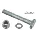 Hammerkopfschraube mit Radmutter und Vorsteckfeder...