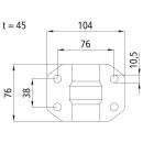 Containerverschluss 3/4", Stahl verzinkt, ähnl....