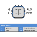 +Line Lichtmaschine für Toyota 100A 195508100