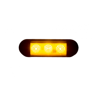 LED Warnleuchte, orange 96 x 20 x 28 mm