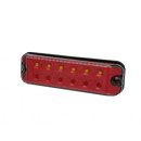 LED Brems-Blink-Schlussleuchte PRO-TWIN-CAN,...