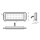 LED 3.Bremsleuchte PRO-TWIN-CAN, Lichtscheibe rot, Einbauversion, Kabel 0,5m, 12/24V, ADR