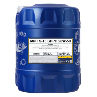 MANNOL TS-15 SHPD 20W-50 20 Liter