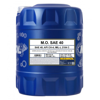 MANNOL M.O. SAE 40 20 Liter
