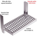 Konsole für PWP Klapptritt, feuerverzinkt, rechts