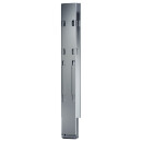 K20 Mittelrunge, Stahl, schwarz KTL, 1000 mm, ohne Aufnahme