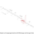 K20 Handhebel Reparatursatz für Mittel - und Hinterrunge