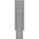 K20 Mittelrunge, Stahl, microZINQ® 5, 500 mm, ohne...