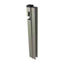 Verschlussprofil/Gegenhalter T 50, 400 mm, links
