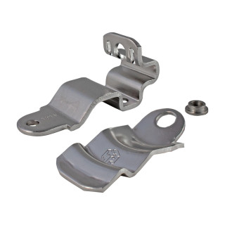 Haubenfalle, rostfrei, für Ø 22/27 mm Drehstange
