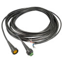 Versorgungskabel, 12 V, 5,00 m, ohne Stecker, 2 x 5-pol....