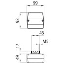 Minipoint, 12 V, links/rechts, 5-pol. Bajonett