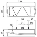 Ecopoint II, 24 V, links, 7-pol. ASS, mit Dreieck