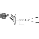 Superpoint III LED, 24 V, links, rt/ws/ge, für...