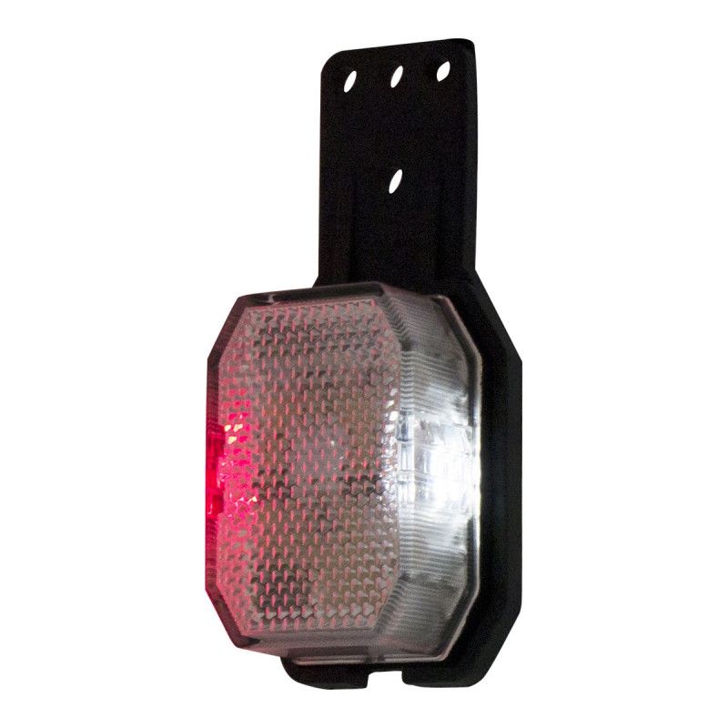 Flexipoint rechts rot/weiß LED