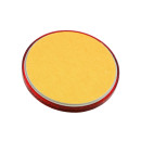 Runder Rückstrahler, 60 mm, rot, selbstklebend