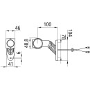 Superpoint III Bulb, 24 V, links, rt/ws/ge, für...