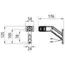 Umrissarm LED, 24 V, Superpoint IV, links, für...