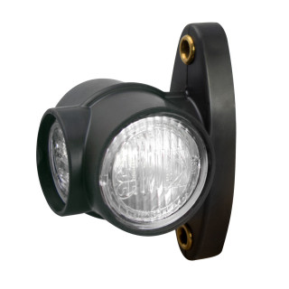 Superpoint III LED, 24 V, li/re, rt/ws/ge, 0,25m, 3-pol., Anbau