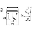 Regpoint II LED, 12/24 V, KZL, 2,0 m, P&R