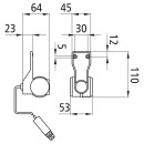 Superpoint III LED, 24 V, re, rt/ws/ge, 1,50 m, 3-pol.,...