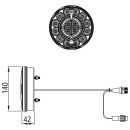 Braspoint 140, 12/24 V, 3-Funkt.-LED-Leuchte, 7-pol. ASS, 0,5 m