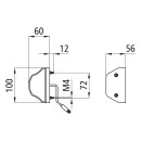 Regpoint LED, 12/24 V, KZL, 0,50 m, 3-pol. ASS