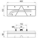 Europoint III LED, 24V, re, m. Dreieck, 7-pol. ASS, SML,...