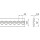 Airlineprofil-Ankerschiene 4014-AL, 6 m, Alu eloxiert