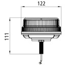 FABRILcar® Beacon LED 42-440, 12/24 V, 0,3 m, open end, flach