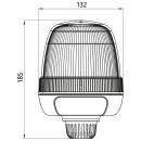 FABRILcar® Beacon LED 42-440, 12/24 V, DIN-Anschluss, hoch/kurz