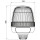 FABRILcar® Beacon LED 42-440, 12/24 V, DIN-Anschluss, hoch/kurz