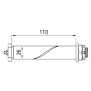Federbolzen N 26, Schaft-Ø 26 mm x Länge 110 mm,