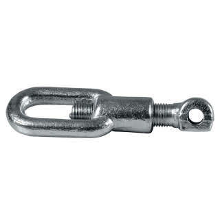 Spannschraube mit Korbmutter, Stahl verzinkt