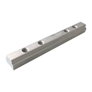 Gewindeschiene, 50/95 mm, Aluminium, roh, Leg. EN AW-6005A T6