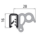 Kantenschutzprofil für Getränkeaufbauten, Rolle...