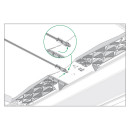 Edscha/Sesam Expanderseil VG, 1300 mm, EN 12642 XL, mit Haken
