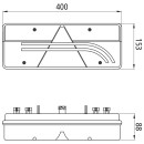 Europoint III LED, 24 V, links, 7-pol. ASS + 4x2-pol.Superseal