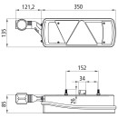 Ecopoint II LED, 24 V, links, 7-pol. ASS, mit Dreieck, LED-URA