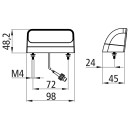 Regpoint II LED, 12/24 V, KZL, 2,0 m, 2-polig ASS