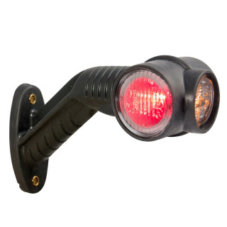 Superpoint III LED, 24 V, rechts, rt/ws/ge, 1,25 m, 2-pol.ASS
