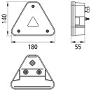 Agripoint LED, 12 V, links/rechts, 5-pol. Baj.