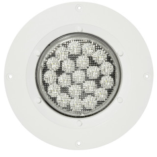 Innenleuchte LED, 12/24 V, Ø 220 mm, Einbauversion, 140 Lumen