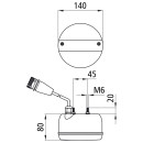 Dreikammerleuchte LED, 12/24 V, re, 0,5 m, 7-pol. ASS,...