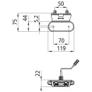 Unipoint LED, 24V, SML, 2,00m, P&R,...