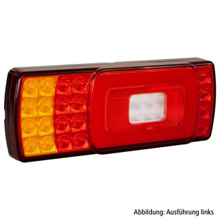 FABRILcar® Heckleuchte LED 41-201, 12/24 V, li=re, 0,3m,opened