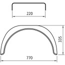 Kotflügel - Kunststoff - Hinterrad E 2275,...